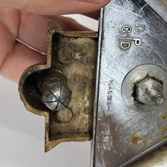 1956 Dodge Royal badge ornament emblem 1646315-L - Picture 6 of 13